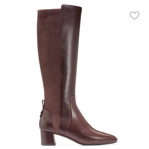 Cole Haan Go To Block Heel Knee High Boots - Picture 2 of 2